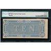 Image 2 : 1864 $10 Confederate States of America Note PMG 58EPQ