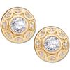 Image 1 :  14k SPARKLING DIAMOND Earrings .50 CTS! #852510