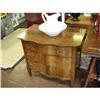 Image 1 : Quartersawn Oak Commode Serpentine w/Birds Eye #852532