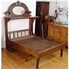 Genuine Late Victorian Oak Murphy or Mantle Bed #852570