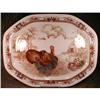 Image 1 : BARNYARD King PLATTER Johnson Brothers TURKEY #852586