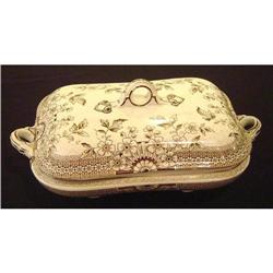 Antique Staffordshire Transferware Tureen #852707