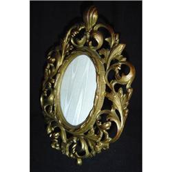 Antique Nouveau-Style Brass Picture Frame #852767