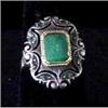 Image 1 : Antique  Emerald Ring #852773