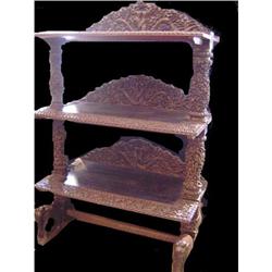 Antique Hand-Carved Etagere #852775