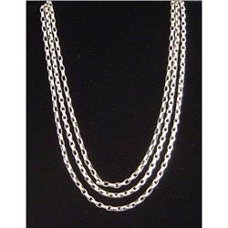 Victorian Lorgnette Sterling Silver Chain #852867