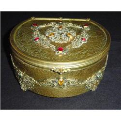 Antique Bronze Jewel Box #852893