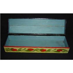 Antique American Primitive Painted Box #852919