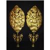 Image 1 : Pair of 18th Century Brass Candle Reflectors #852925