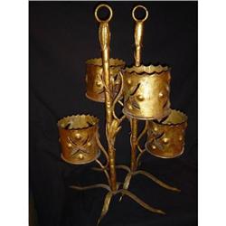 Pair of Antique Gilded Plant Stands #852991