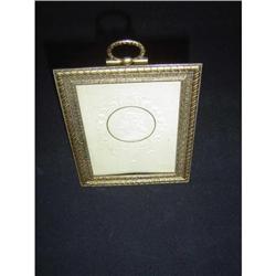 Antique French Gilded Metal Frame #853047