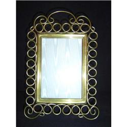 Edwardian Brass Picture Frame #853061