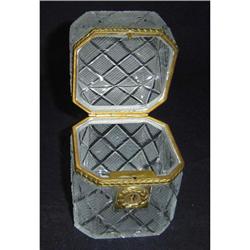 Antique Cut Crystal Box #853166