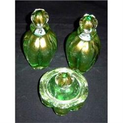 Antique Italian Murano Dresser Set #853212