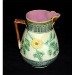 Antique American Etruscan Pitcher #853216