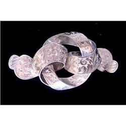 Antique Victorian Sterling Silver Pin #853219