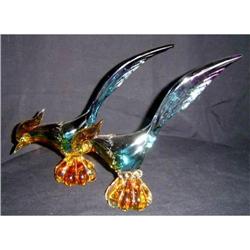 Pair of Murano Glass Birds #853231