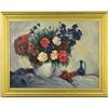 Image 1 : Floral Still Life - Oil on Canvas beautifully #858169