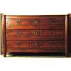 Image 1 : Louis XVI Fruitwood 3 drawer Commode  #858210