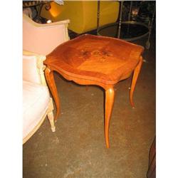 French Louis XV Style Rosewood Side Table #858234