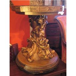 Turn of the Century French Pedestal Table #858240