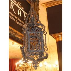 Spanish Wrought Iron Lantern #858241