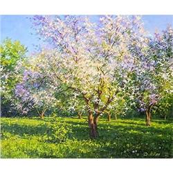 "Blossoming Apple-tree" Russian realistic #858327