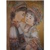 Image 1 : Mother and Child in Thera  litho by Edna Hibel #858506