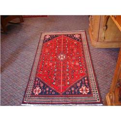 Antique Tribal Animal Persian Shiraz Rug  #858546