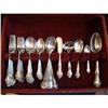 Image 1 : Gorham Silver English Gadroon Flatware Set #858574