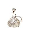 Image 1 : Vintage Silver Overlay Glass Decanter Steuben #858754