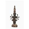 Image 1 : Old Chinese Tibetan Bronze 8 Arms Buddha #858778