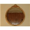 Image 1 : Depression Era Circular Beveled Mirror #858821