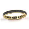 French cut Black Onyx Band #858858