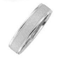 6 mm hammered satin wedding bands ring bridal #859129