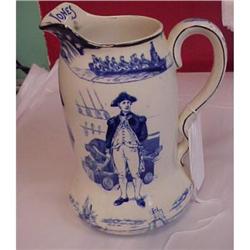 Buffalo Pottery "John Paul Jones Pitcher" C. #859299