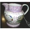 Image 1 :  19th Century Sunderland Pink Lustre Pitcher #859350