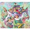 Image 1 : Avant-Garde' oil "Carnival - Flying Fish" #879400