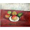 Image 1 : Rare French Painting "Fruits" #879518