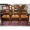 Image 1 : Set 6 Country French Chairs #879594