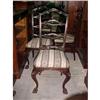 Image 1 :  EIGHT MAHOGANY DINING CHAIRS #879620