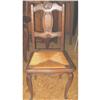 Image 1 : Set of 6 cherry and rush chairs #879664