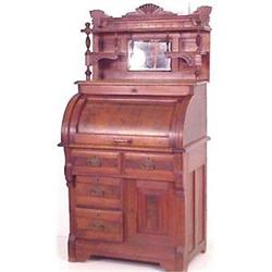 Walnut Cylinder Desk #879670