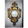 Image 1 : clock, wooden guilded, Swedish  #879780