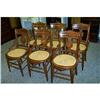 Image 1 : Six Victorian Dining Chairs #879939