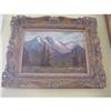 Image 1 : CANADIAN BANFF VINTAGE OIL PAINTING #879957