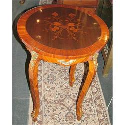 French Table  marquetry and bronze  #879992