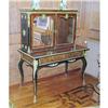 Image 1 : Boulle  table desk  and cabinet   #879996