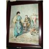 Image 1 : Spanish  watercolor shoemaker signed  Uxa #880017