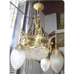 Empire style  French Chandelier 8 lights #880090